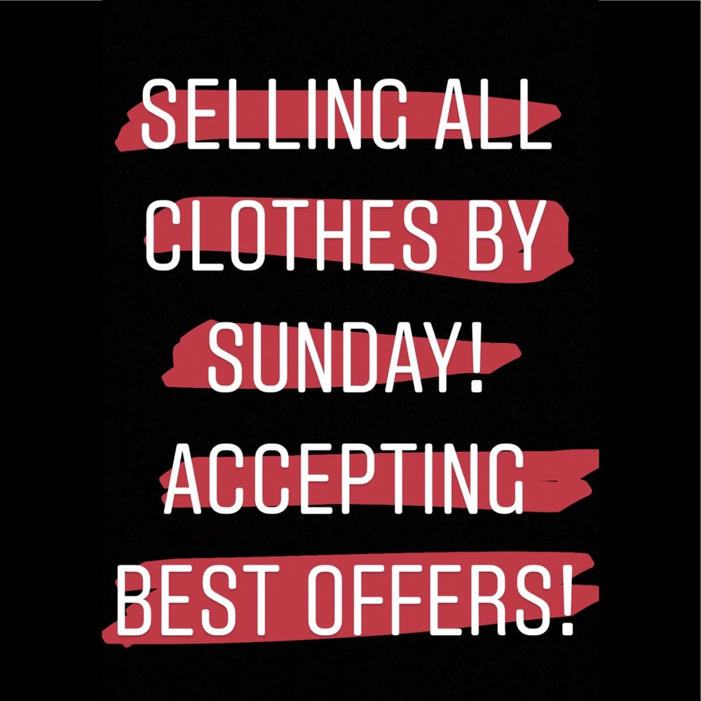 Make reasonable offers and I’ll accept them :)
